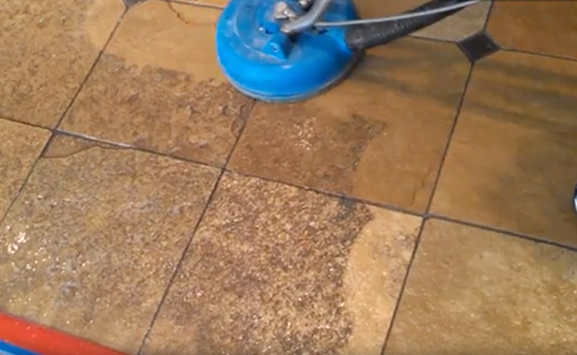 Deep Cleaning Tile and Grout